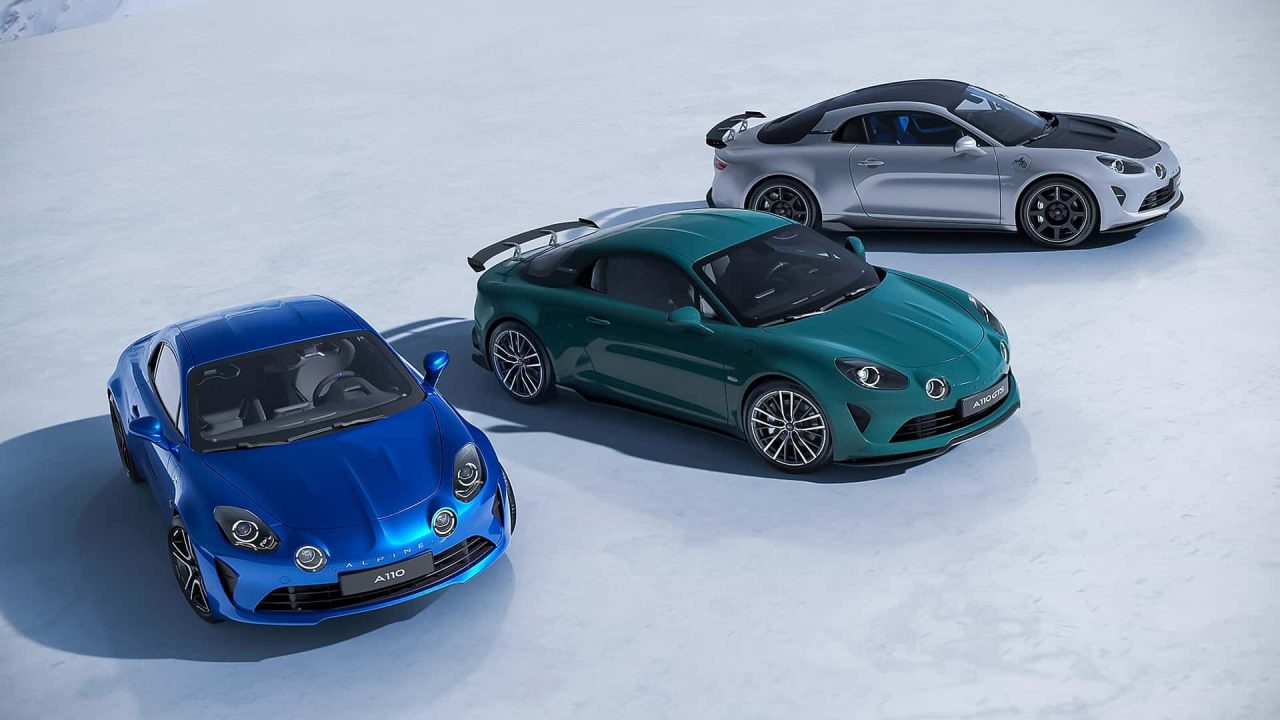 alpine a110 r 70 2025 und alpine a110 r 70 trikolore edition 2025